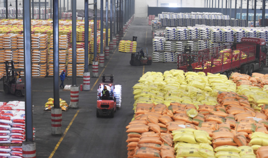 山東某化肥廠-合作產(chǎn)品：礦物干燥劑